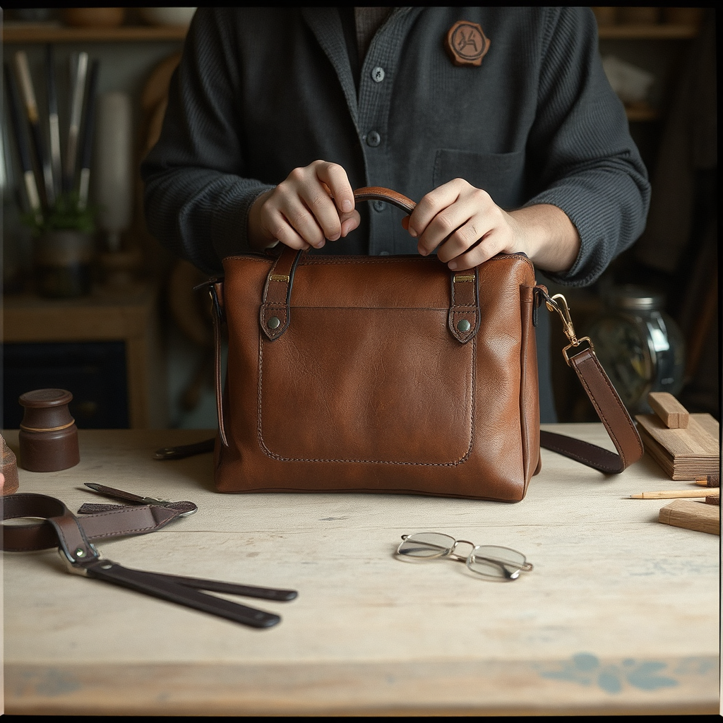 The Timeless Craft: The History of Handcrafted Genuine Leather Bag Artisans in Anatolia