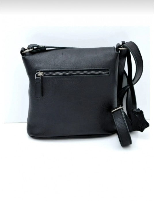 ANKA Cross Messenger Bag | Black