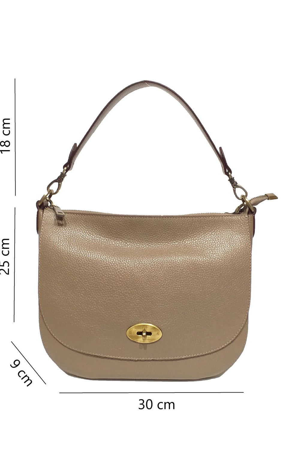 ELIF Cross Body Bag - Mocha