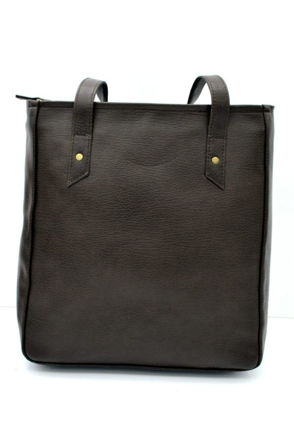 TOPRAK Tote Bag | Brown