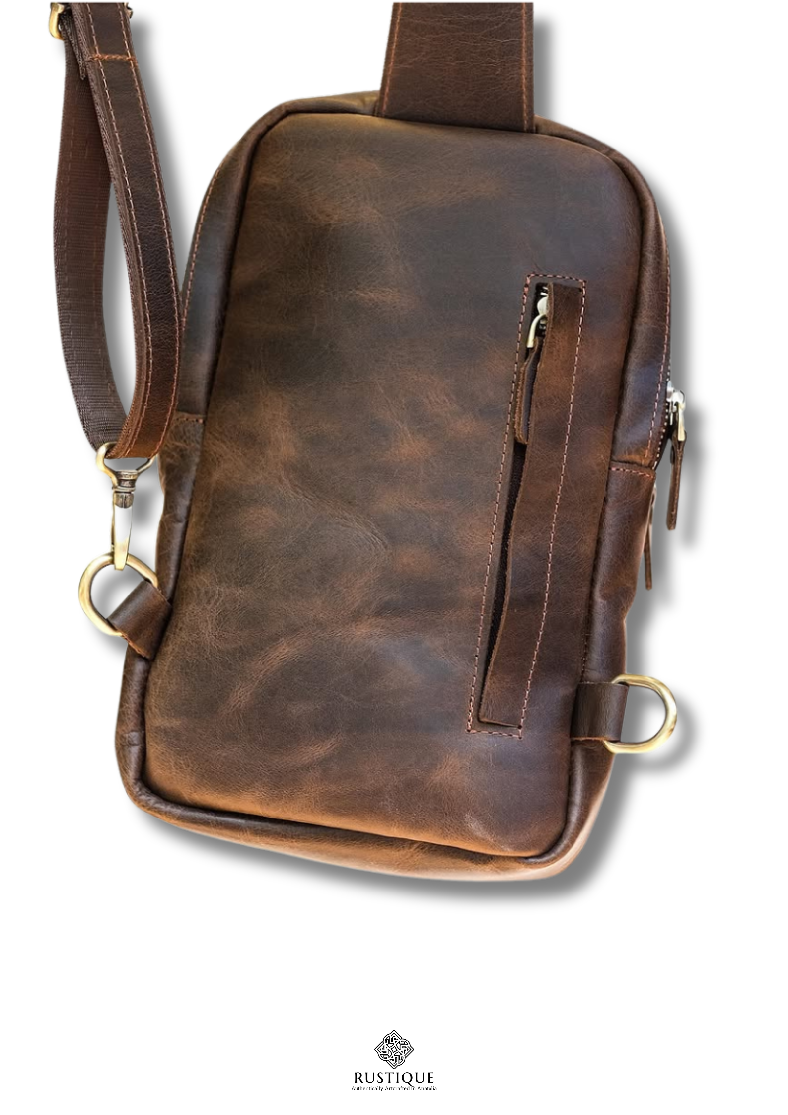 Dervish Sling Bag | Dark Brown