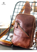Dervish Sling Bag | Hellbraun