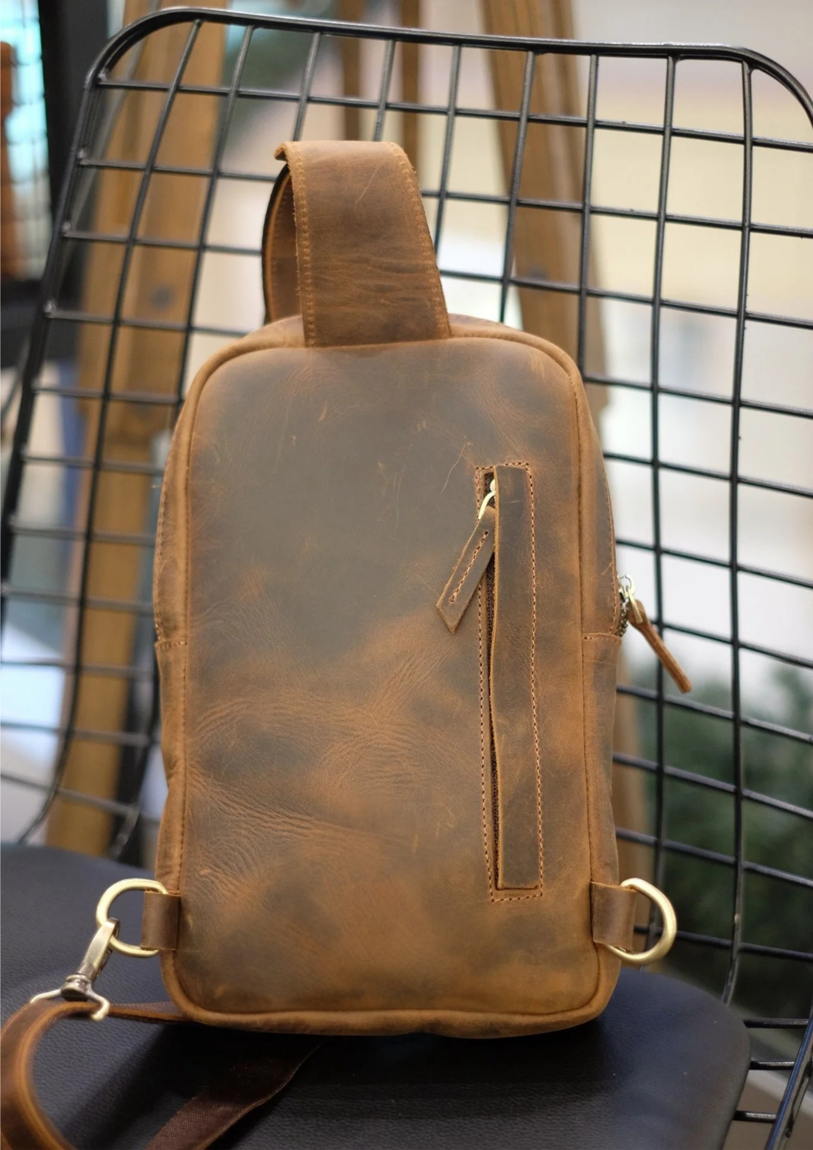 Dervish Sling Bag | Chestnut