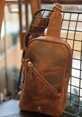 Dervish Sling Bag | Kastanienbraun