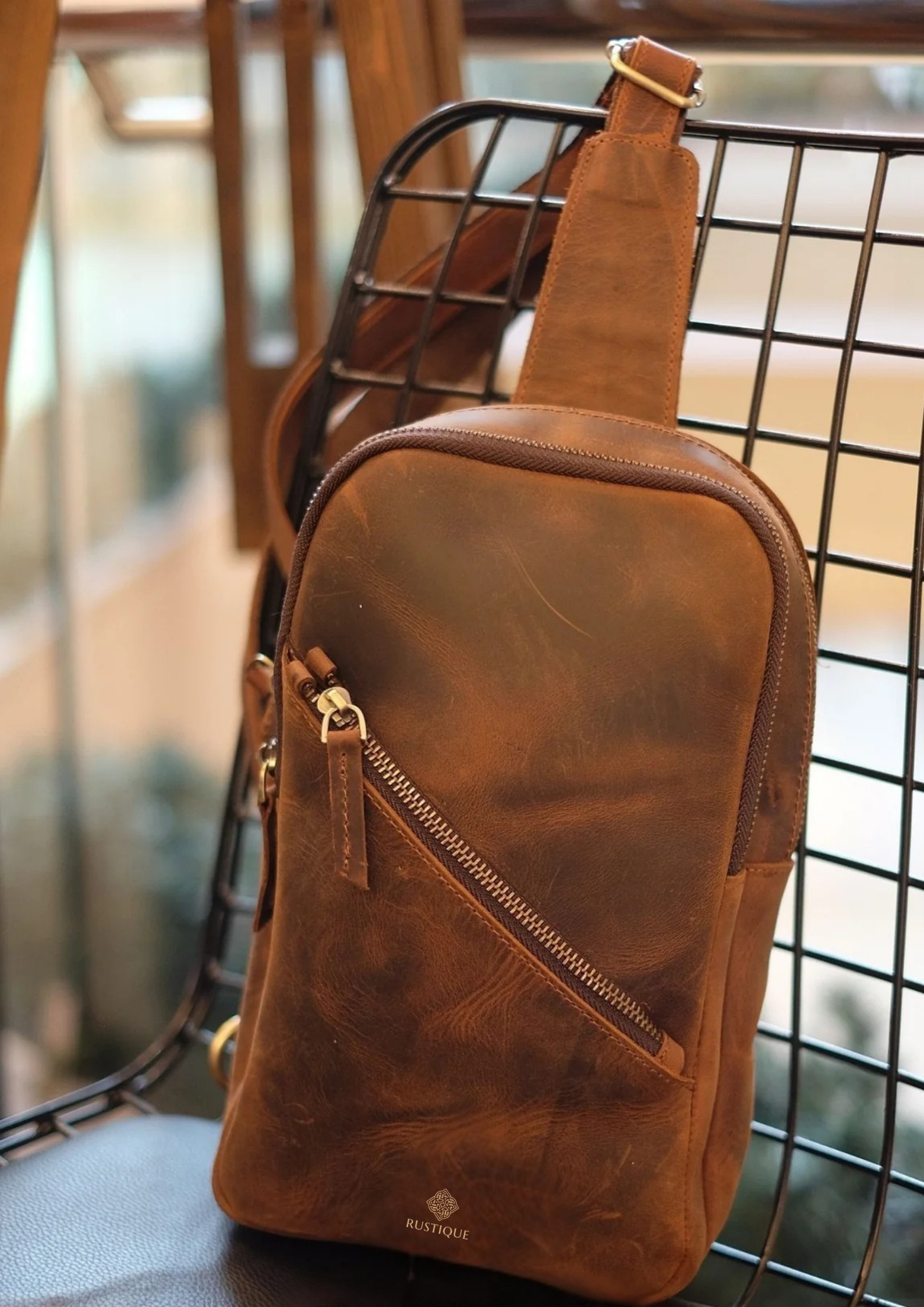 Dervish Sling Bag | Chestnut