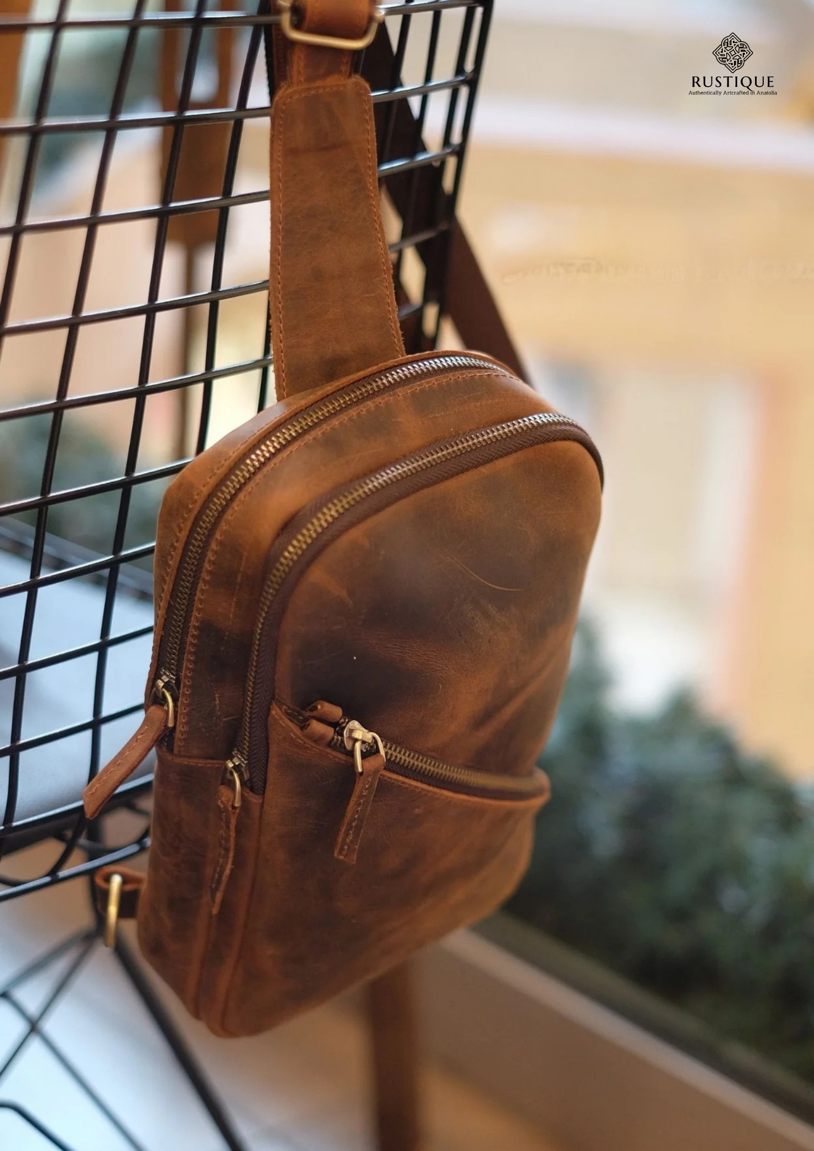 Dervish Sling Bag | Chestnut