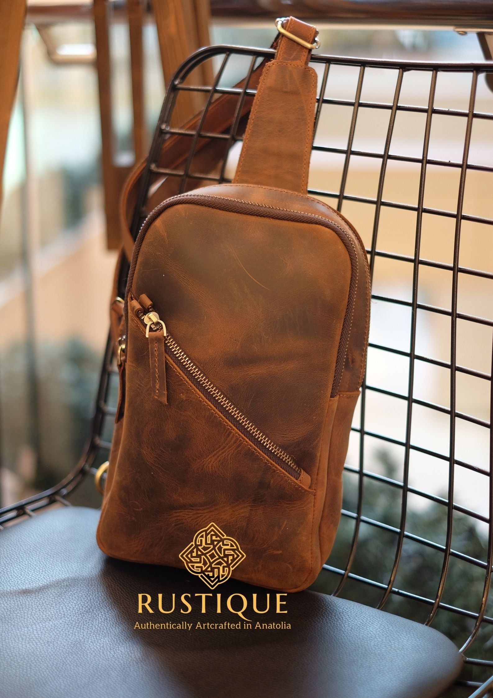 Dervish Sling Bag | Chestnut