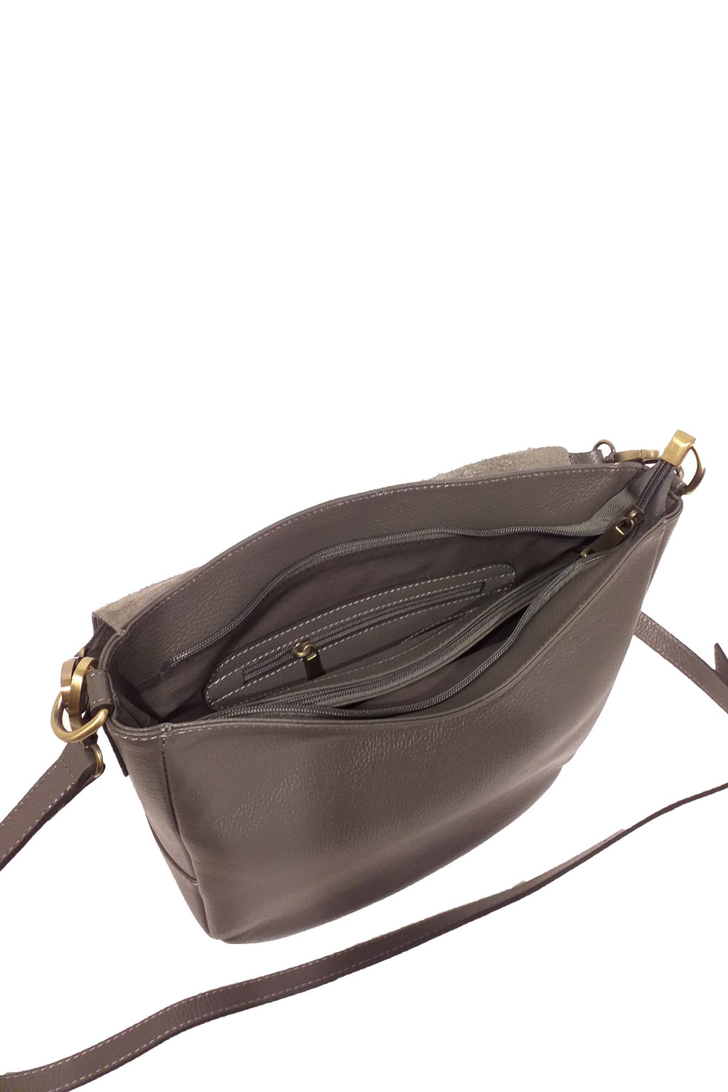 ELEGRA Crossbody Bag Maxi - Gray