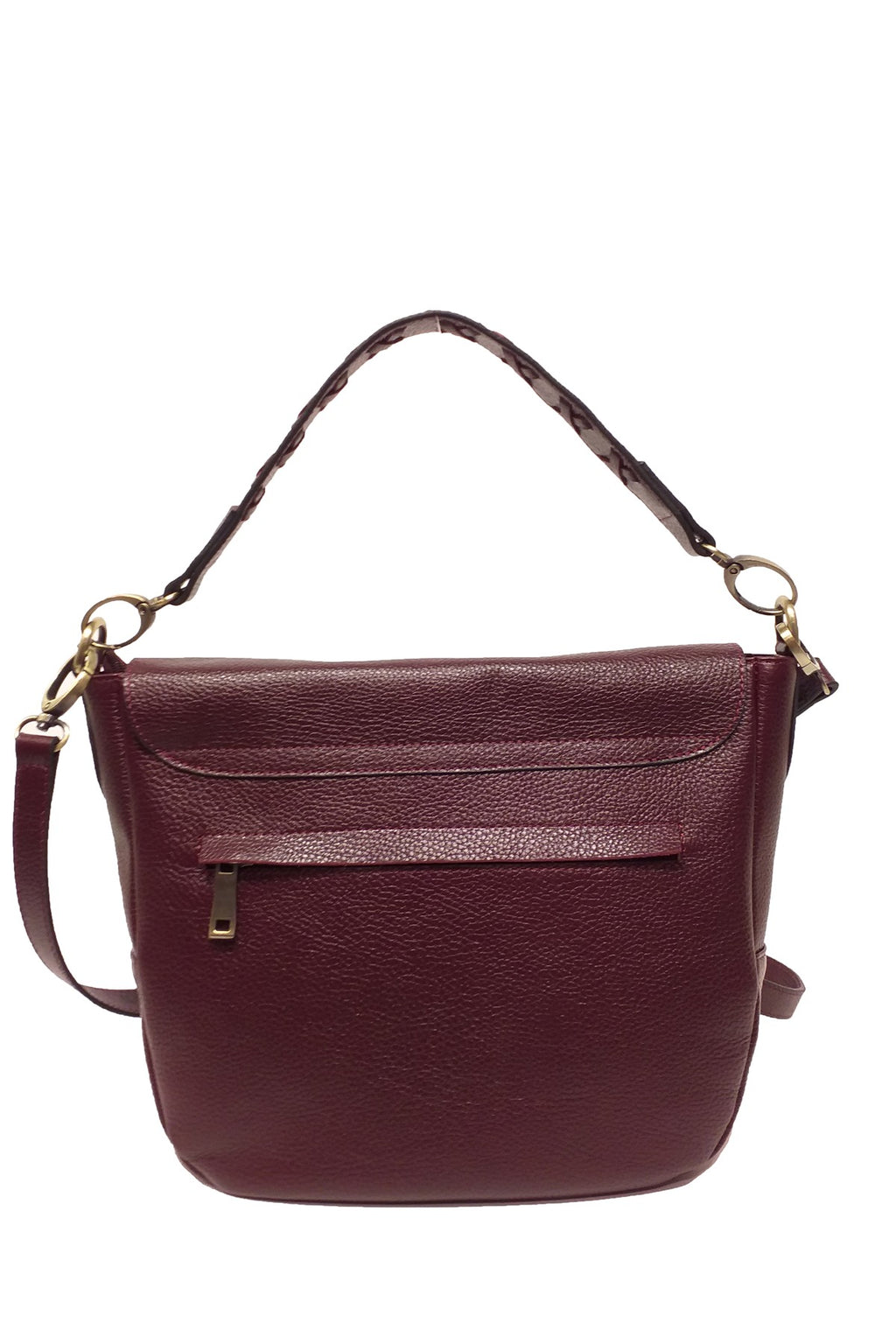 ELEGRA Crossbody Bag Maxi - Burgundy