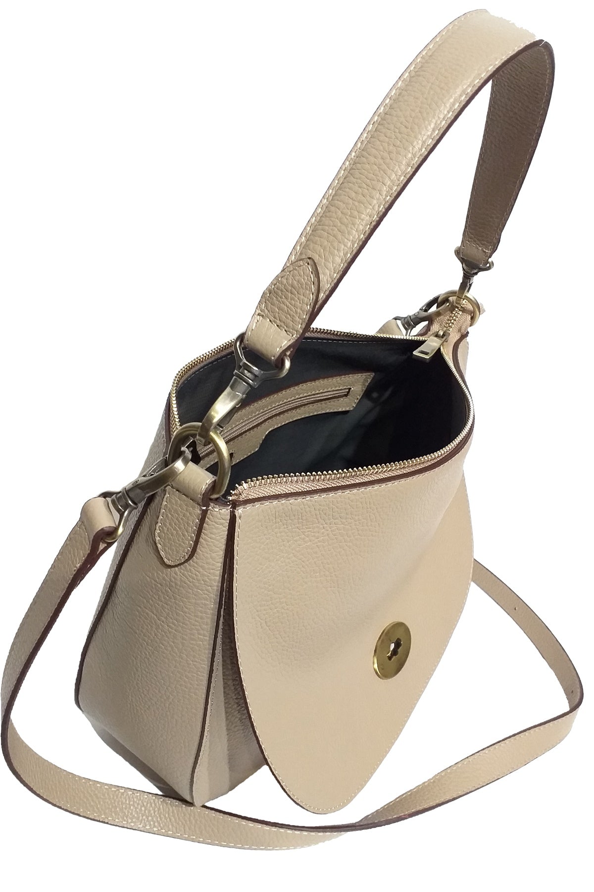 ELIF Cross Body Bag - Sand Beige