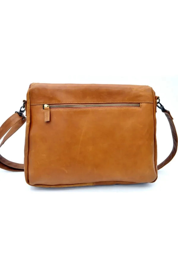 ALAZ Foldable Soft Tote & Hand Bag | Tan