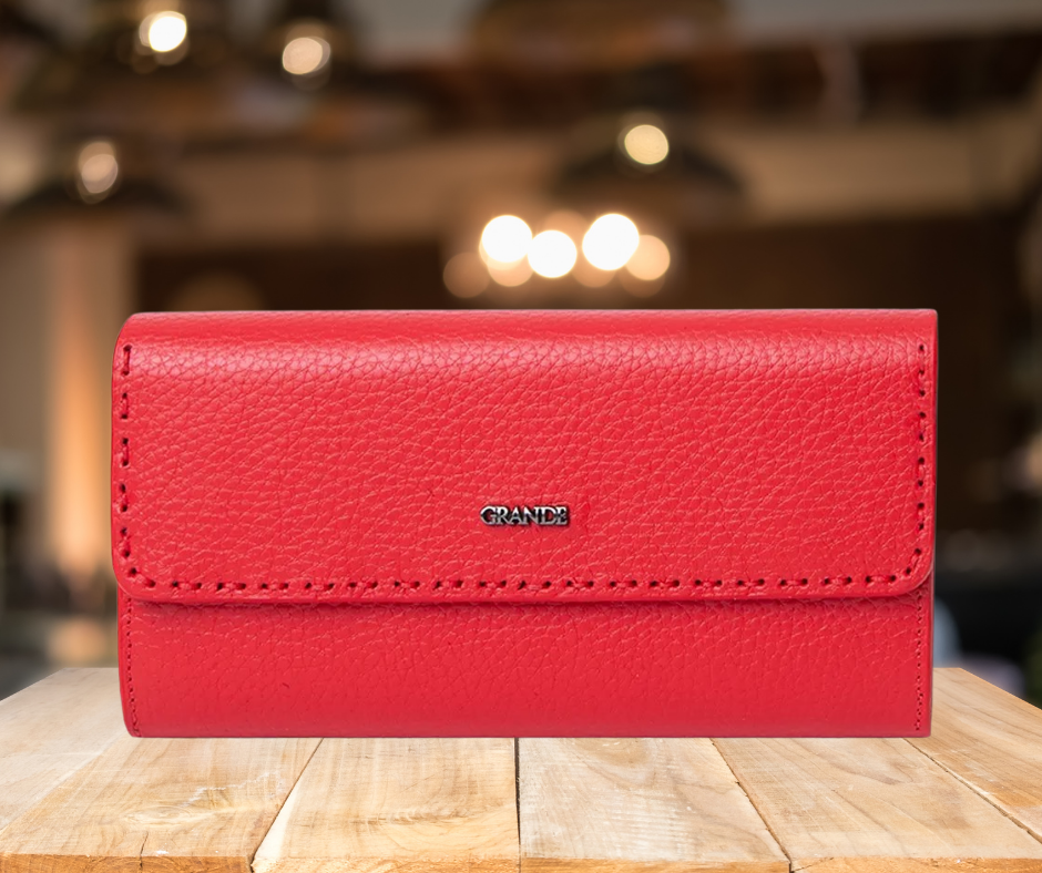 Uniqely You - Women Tall Purse Red