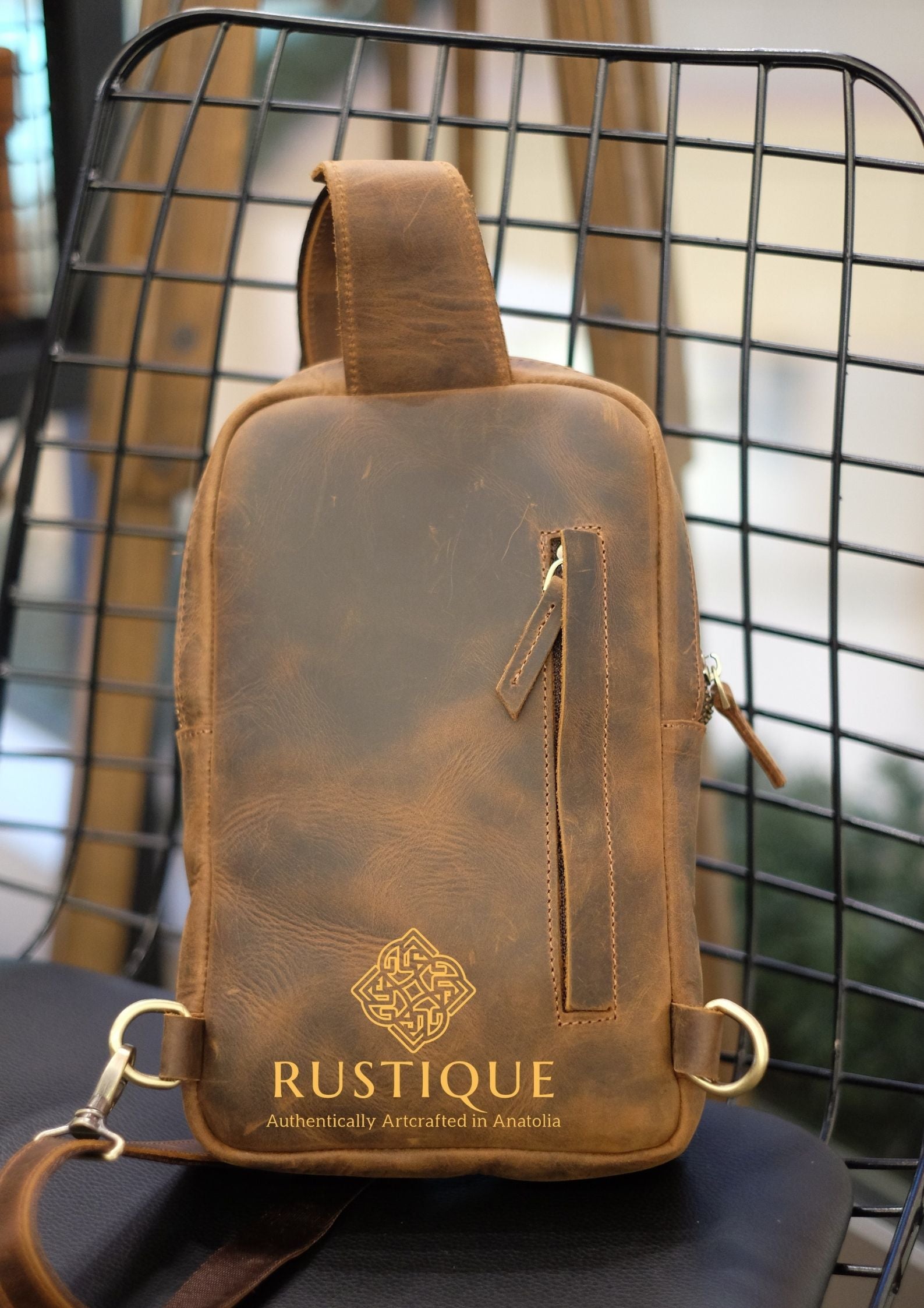Dervish Sling Bag | Chestnut