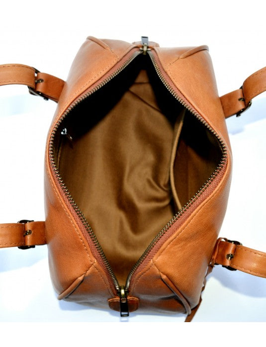 ARTEMIS Mini Shoulder Bag | Camel Tan