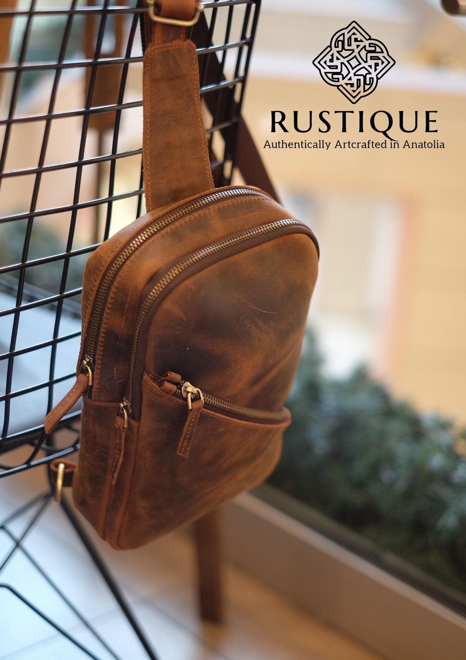 Dervish Sling Bag | Chestnut