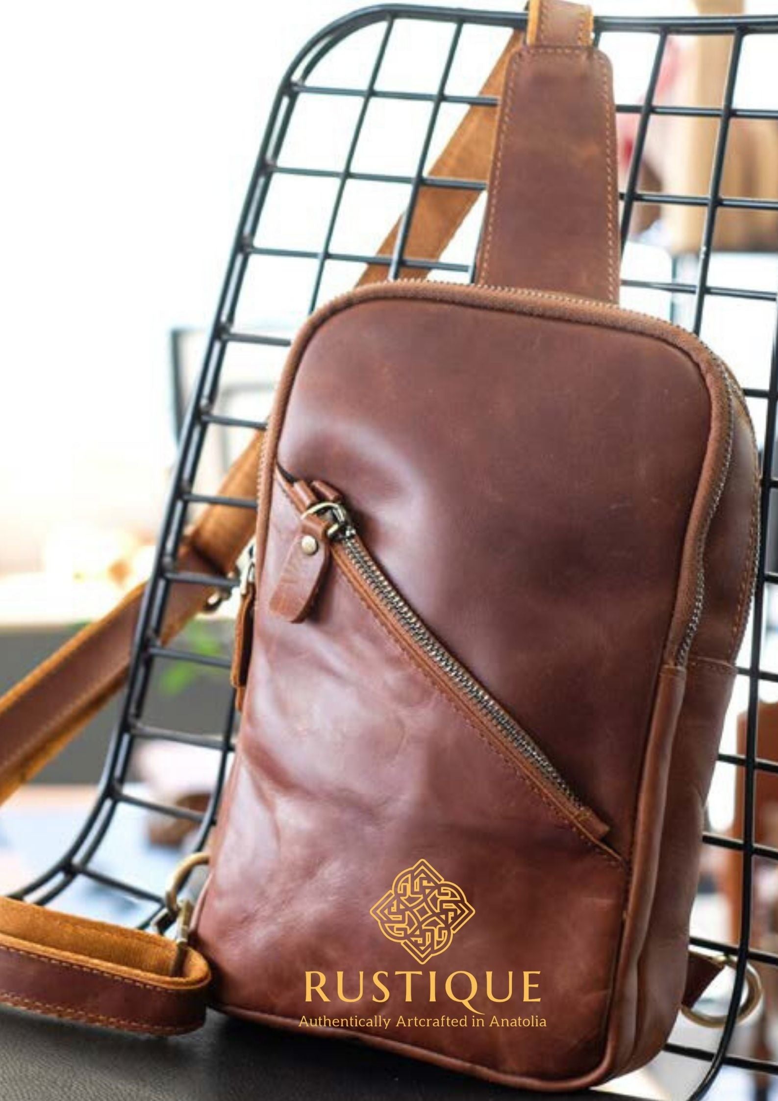 Dervish Sling Bag | Chestnut