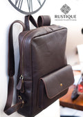 TROY Exklusiv-Rucksack | Dunkelbraun