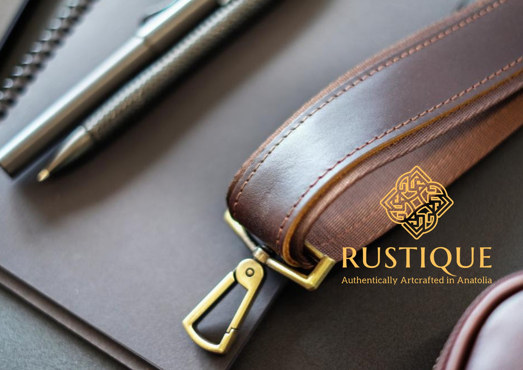 CIHANGIR Exclusive Briefcase | Vegetal Leather | Brown