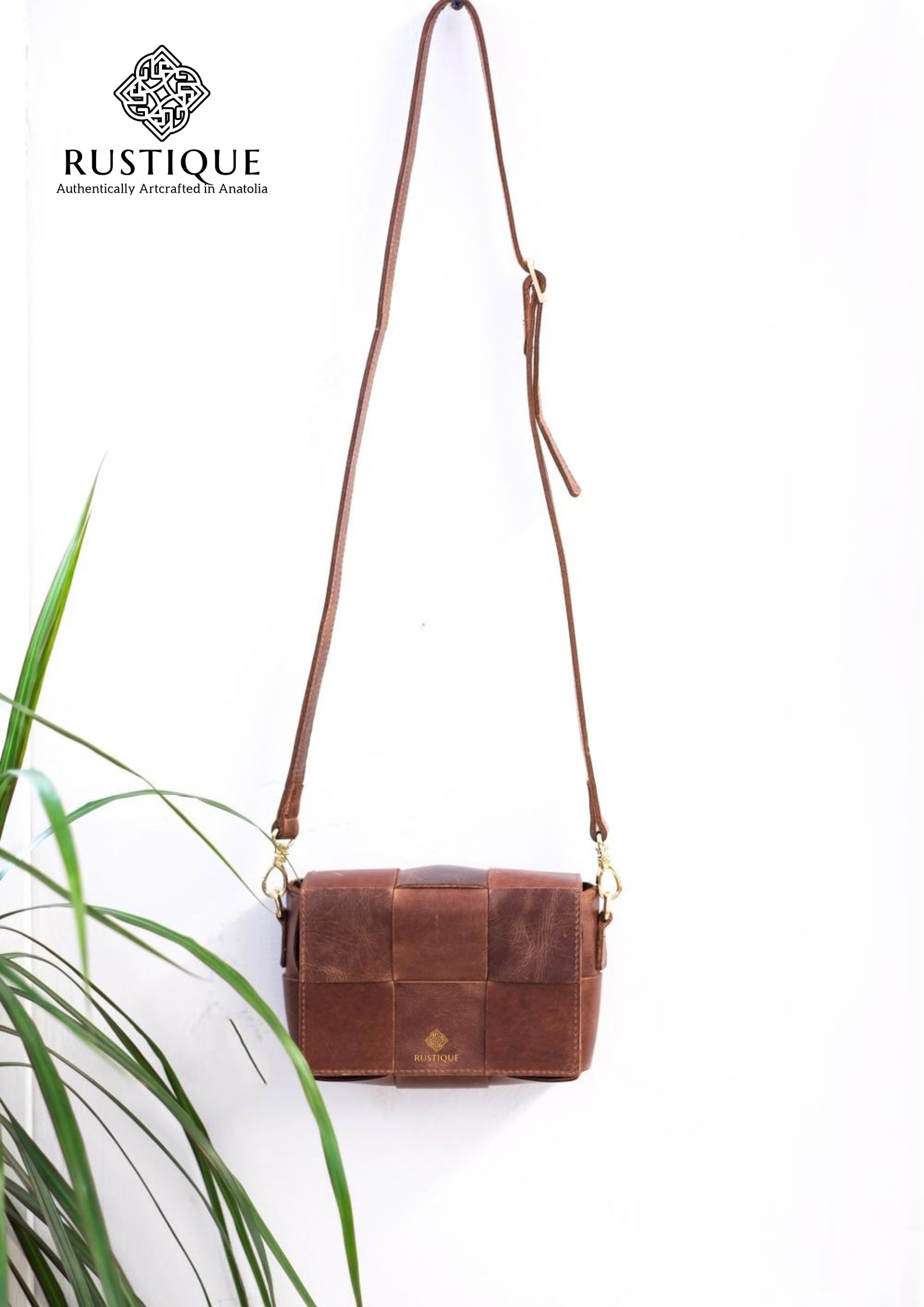 HANZADE Cross Bag - Tan