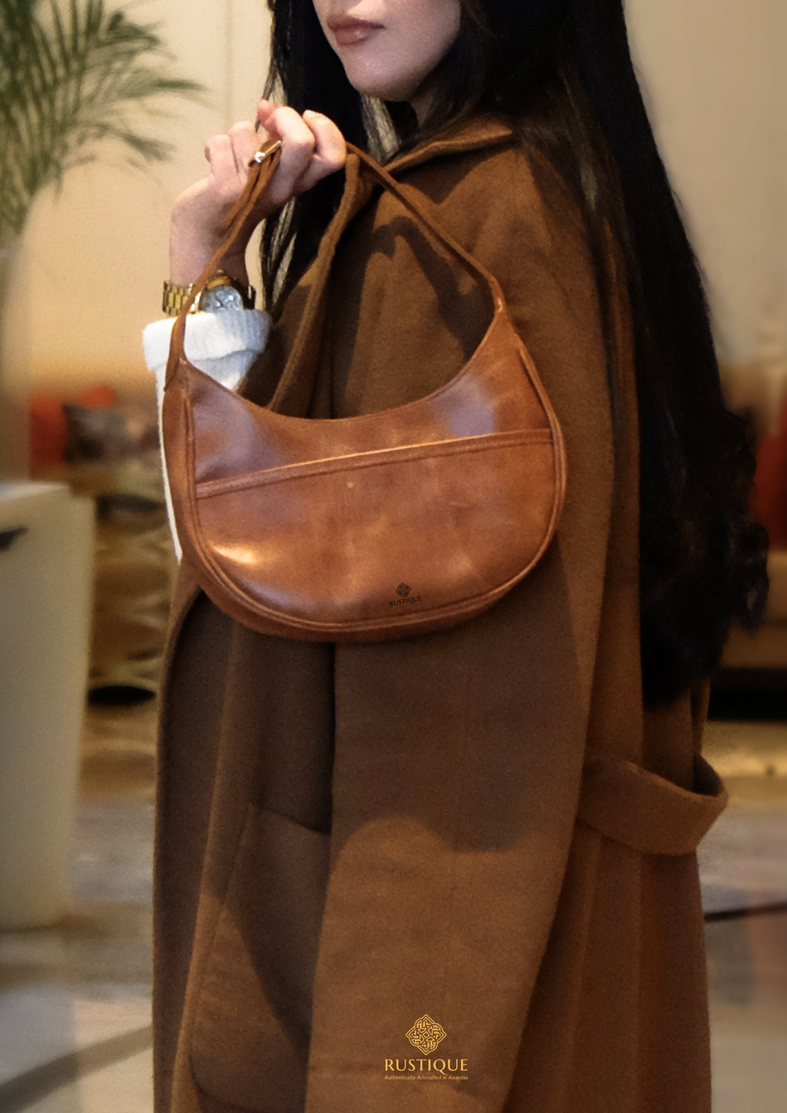 MIHRIMAH Shoulder Bag | Tan