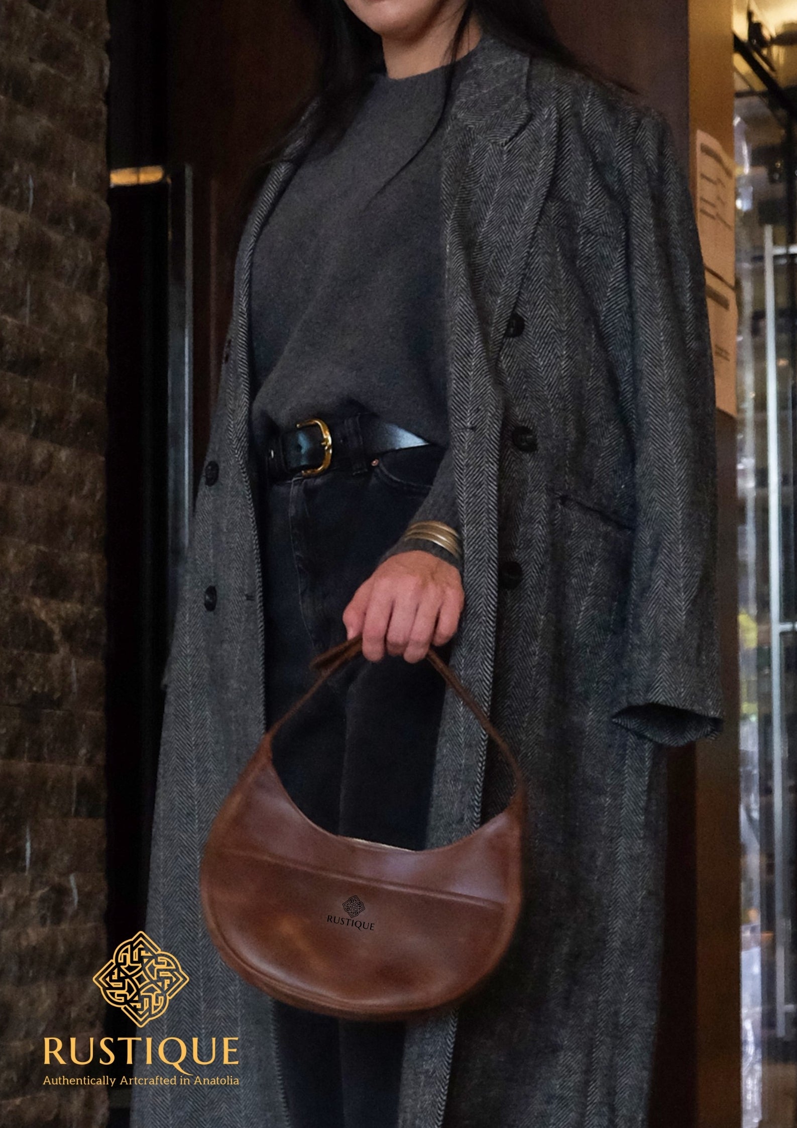 MIHRIMAH Shoulder Bag | Tan