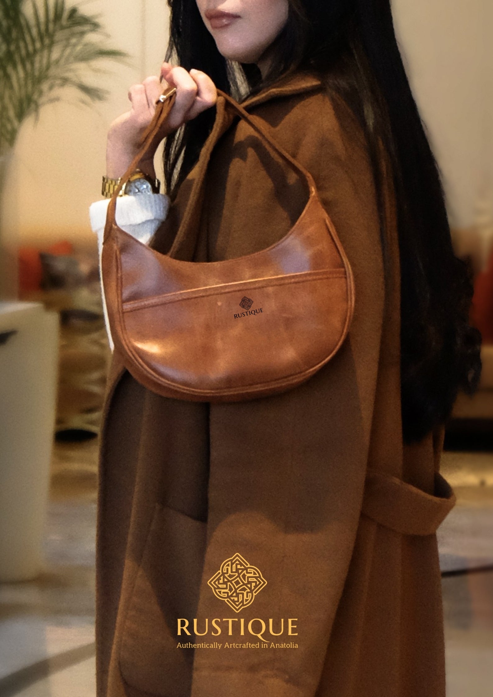 MIHRIMAH Shoulder Bag | Tan