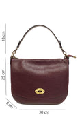 ELIF Cross Body Bag - Burgundy