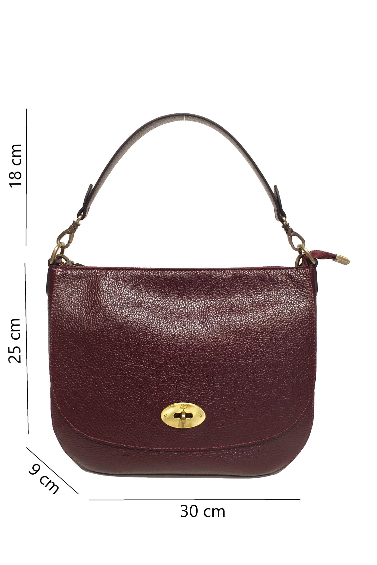 ELIF Cross Body Bag - Burgundy
