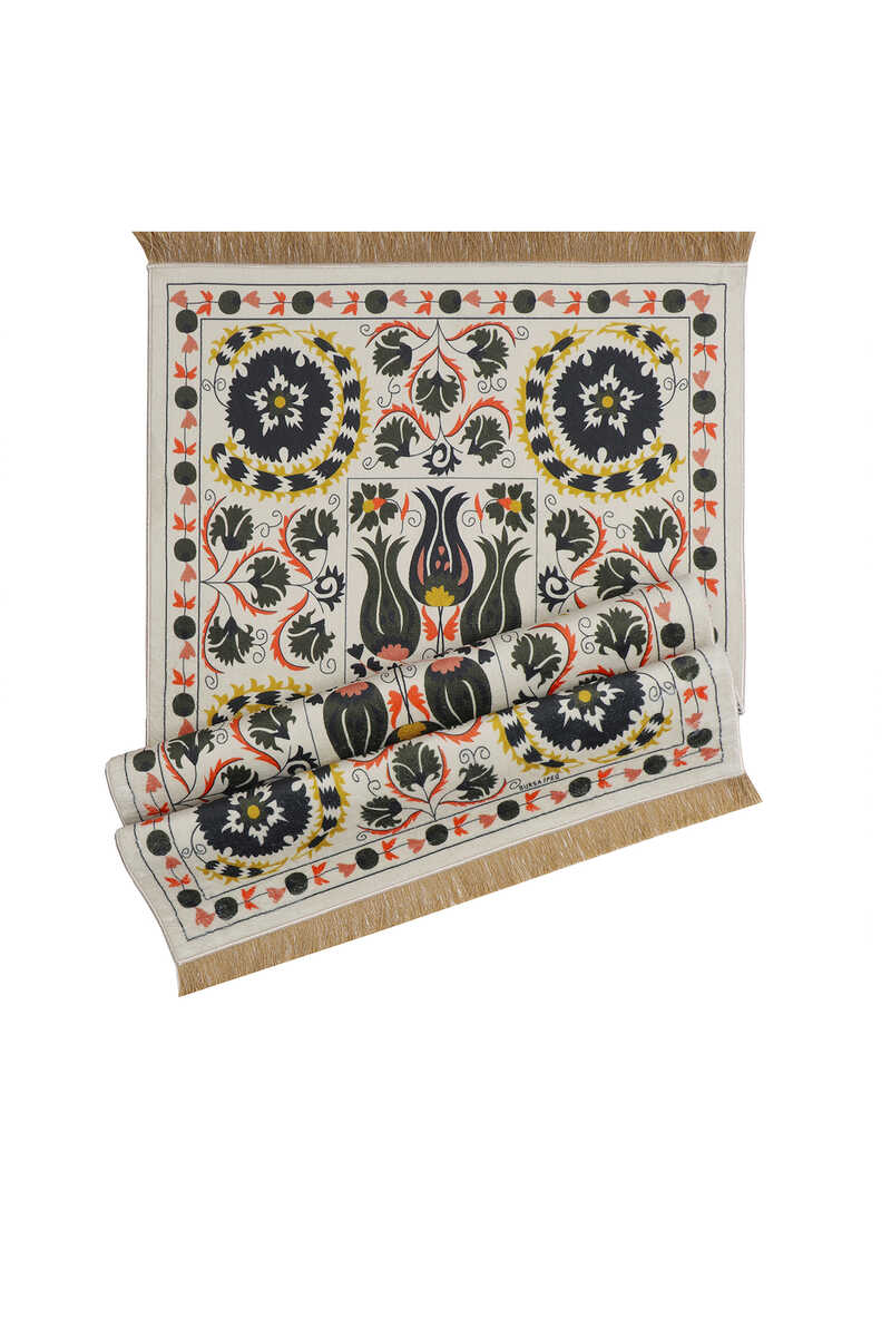 PRAYAMA Bamboo Prayer Rug Green