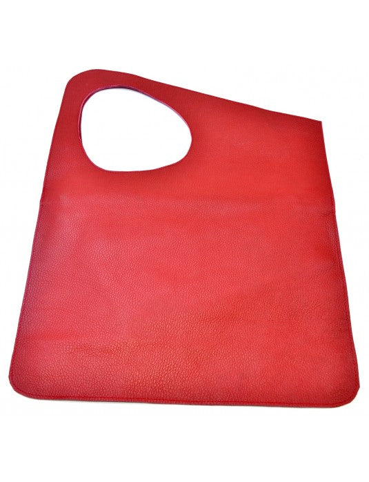 Heybe Over-sized Minimalist Tote Bag Maxi | Red