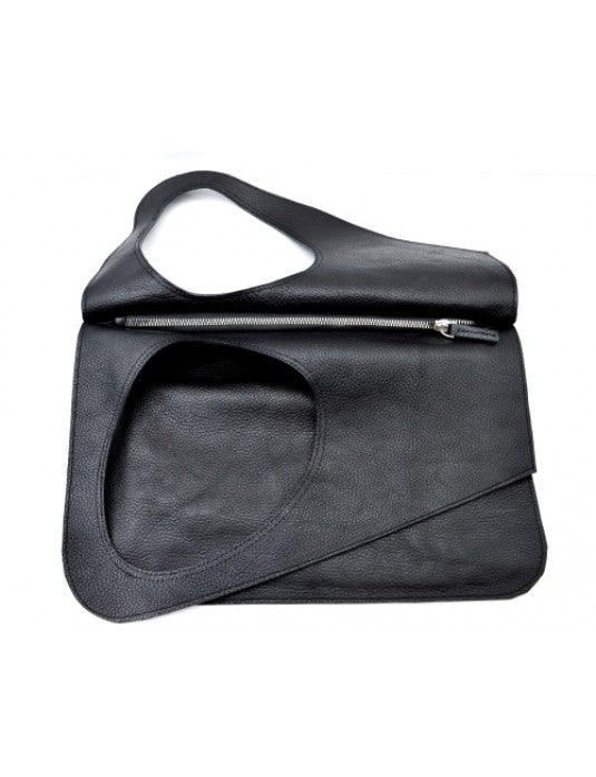 Heybe Over-sized Minimalist Tote Bag | Black