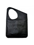 Heybe Übergroße minimalistische Tote Bag | Schwarz