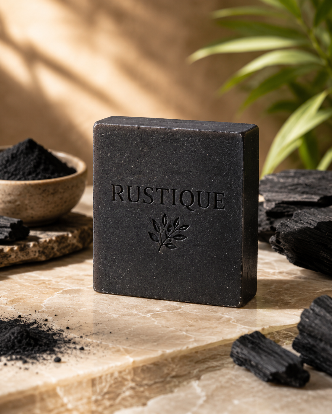 ACTIVATED CHARCOAL SOAP, 150 g