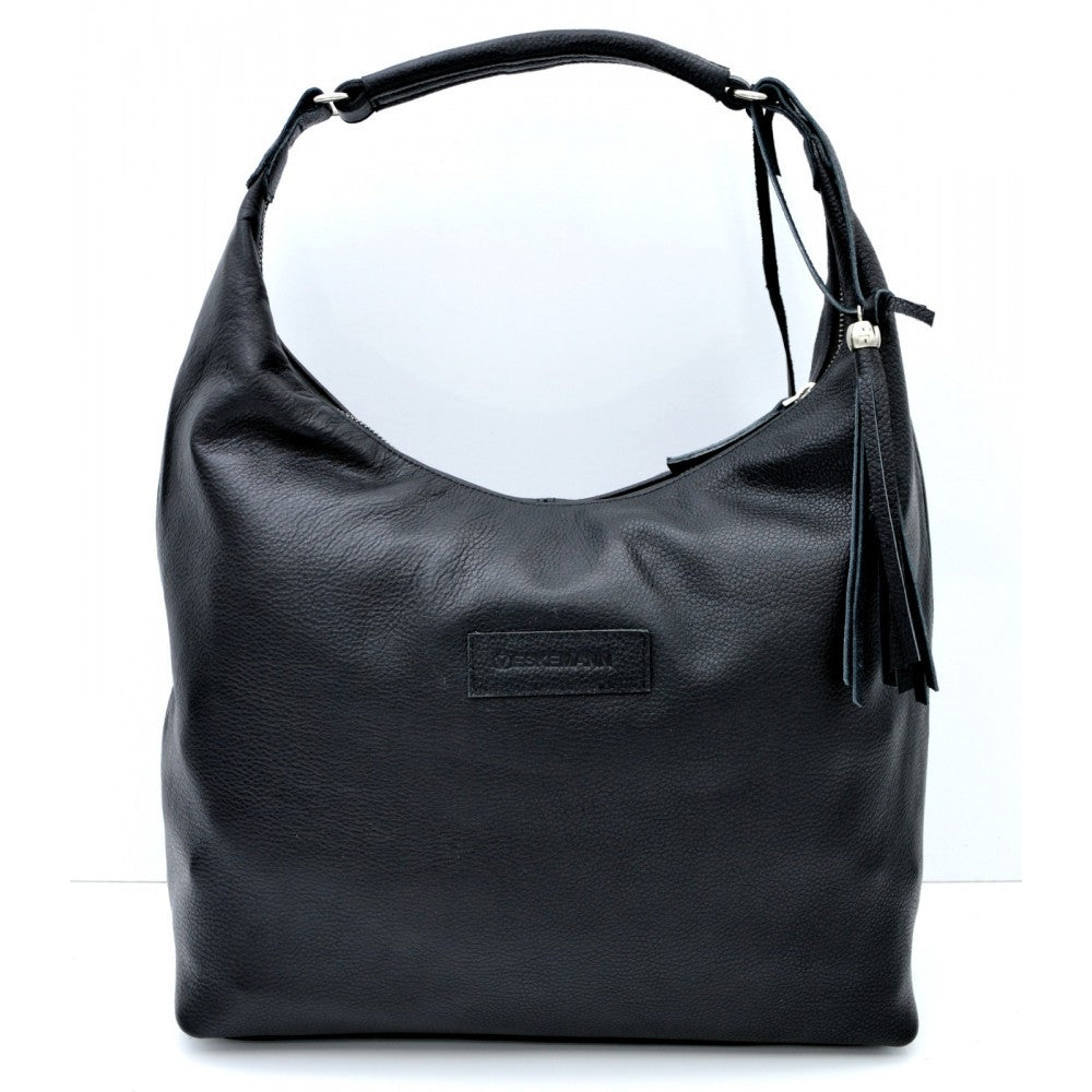 ARINNA Puffy Tote Bags | Black