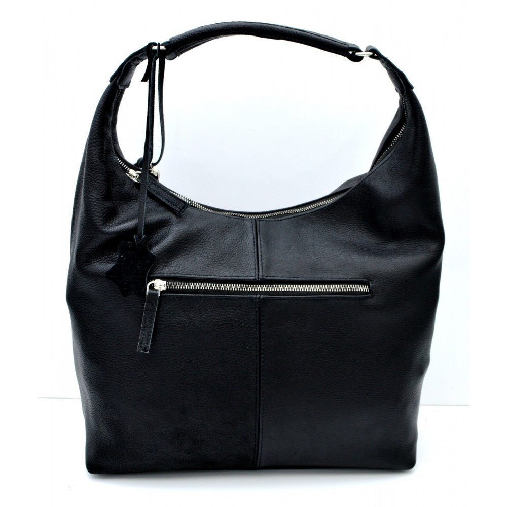 ARINNA Puffy Tote Bags | Black