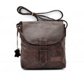 ATUSA Cross Messenger Bag | Kastanienbraun