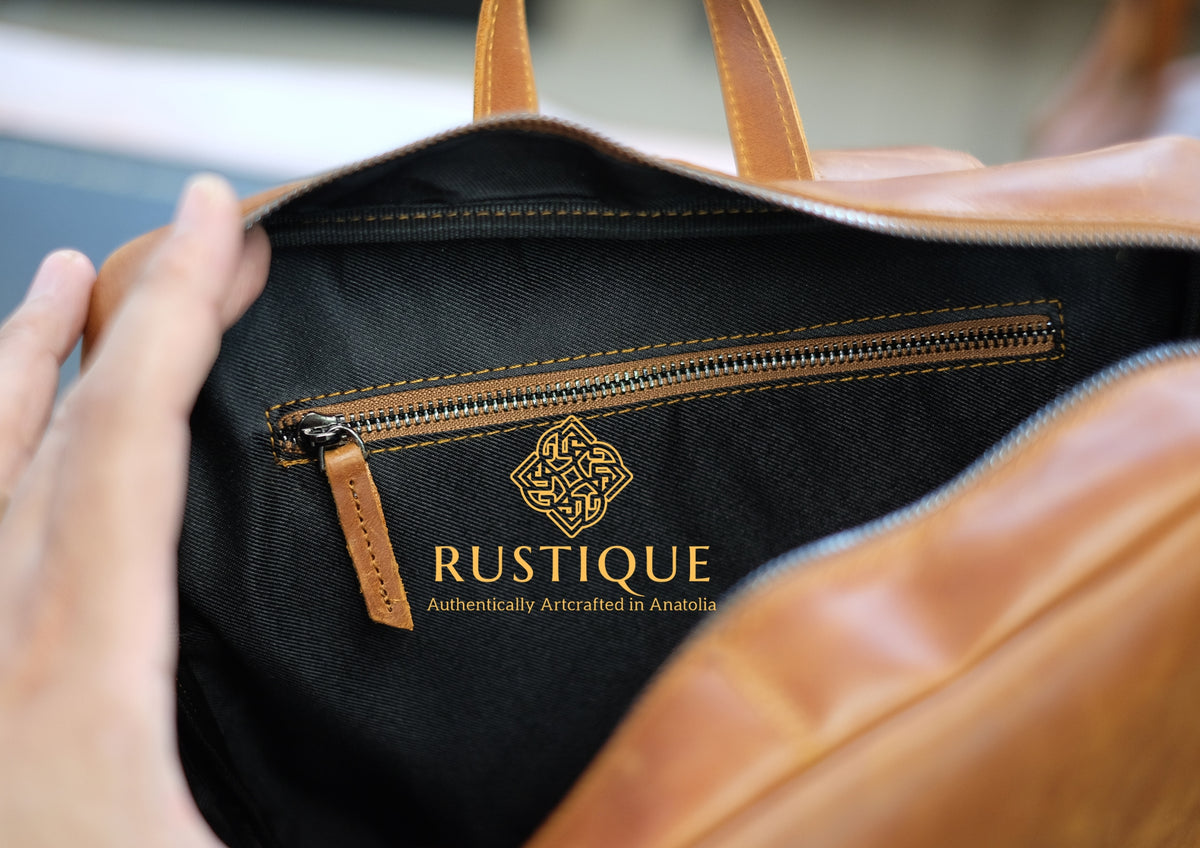 TROY Exklusiv-Rucksack | Hellbraun
