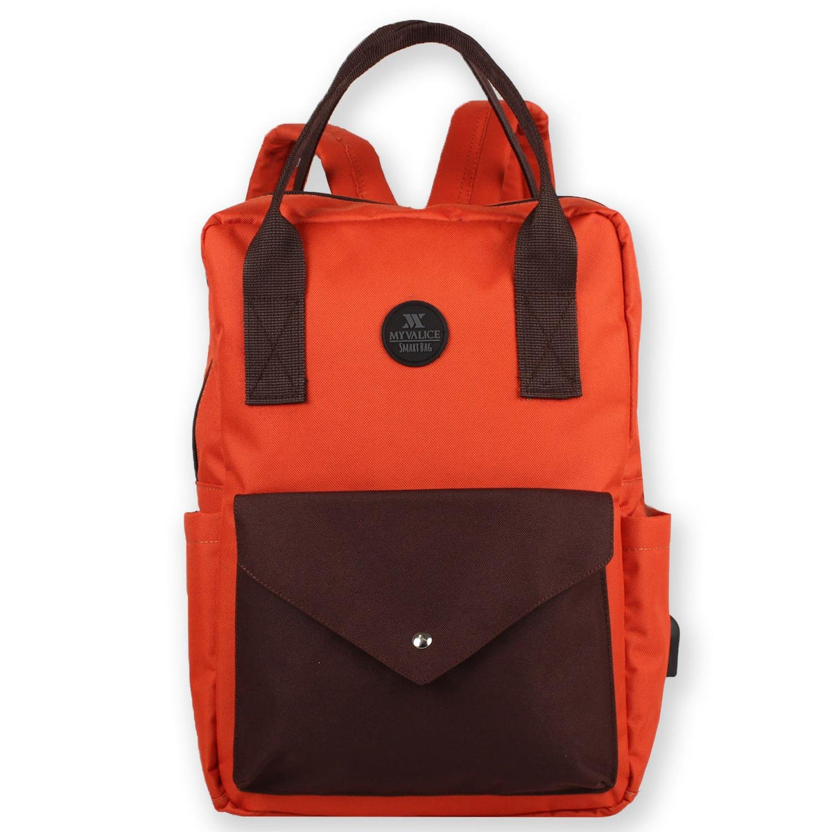 Bizzypack Smart-Rucksack mit USB-Ladeanschluss – Senfgelb