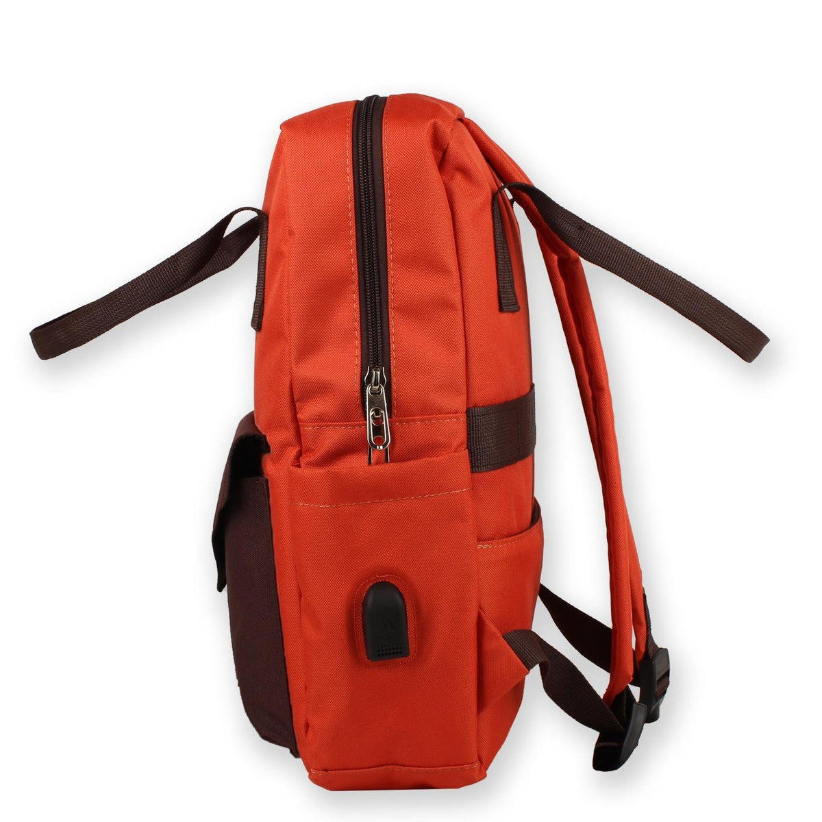 Bizzypack Smart-Rucksack mit USB-Ladeanschluss – Senfgelb