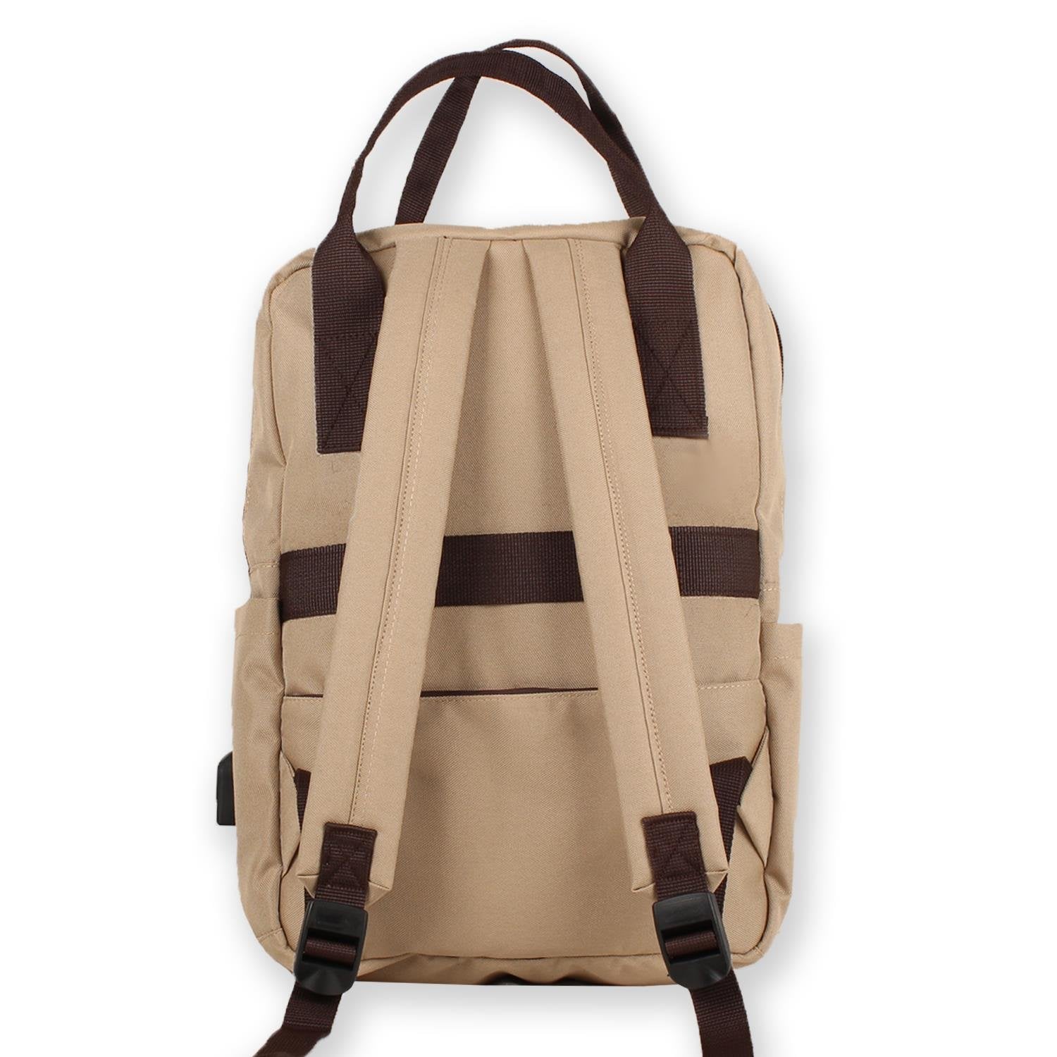 Bizzypack Smart Backpack with USB Charging Port - Khaki Green