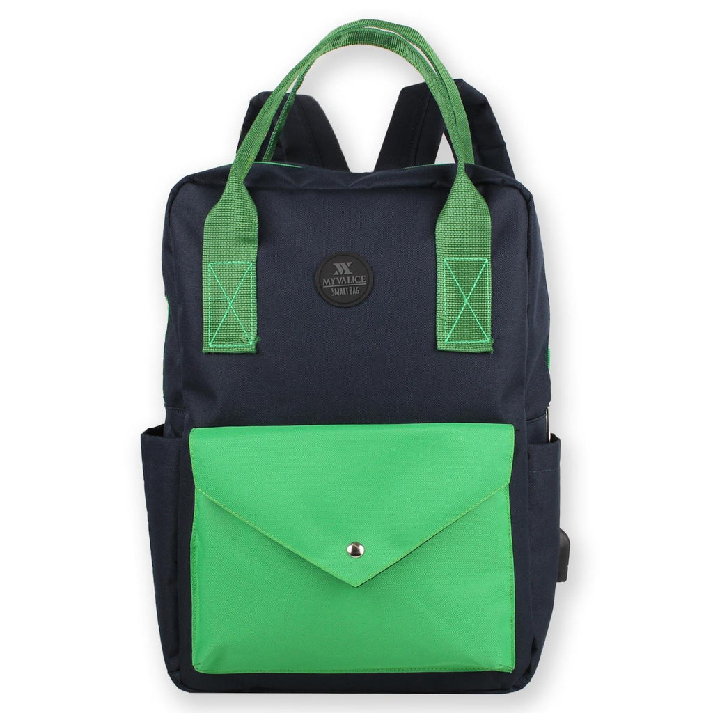 Bizzypack Smart Backpack with USB Charging Port - Mustard Yellow