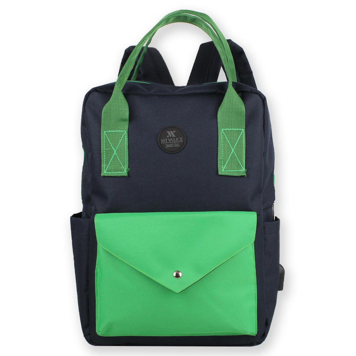 Bizzypack Smart-Rucksack mit USB-Ladeanschluss – Senfgelb