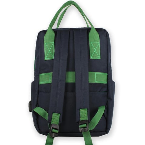 Bizzypack Smart Backpack with USB Charging Port - Khaki Green