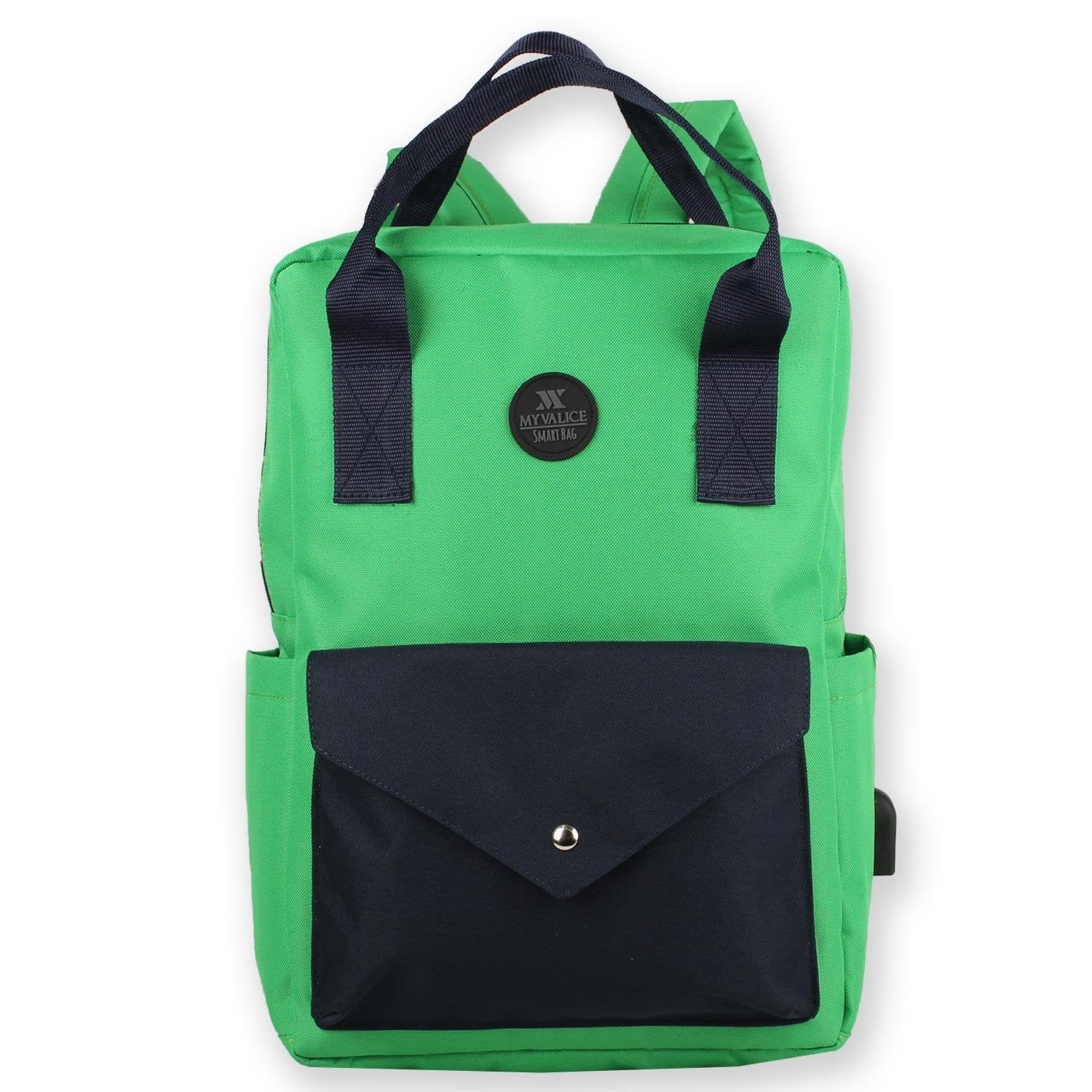 Bizzypack Smart Backpack with USB Charging Port - Khaki Green