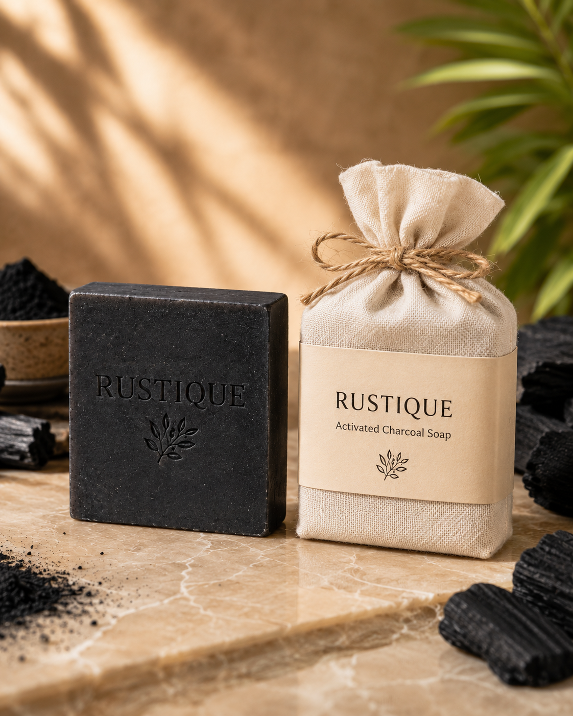 ACTIVATED CHARCOAL SOAP, 150 g