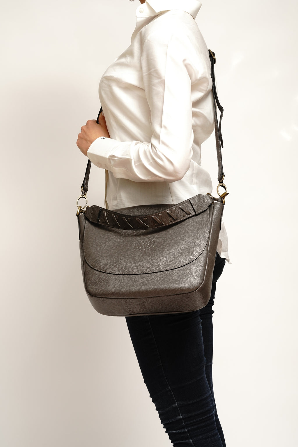 ELEGRA Crossbody Bag Maxi - Gray