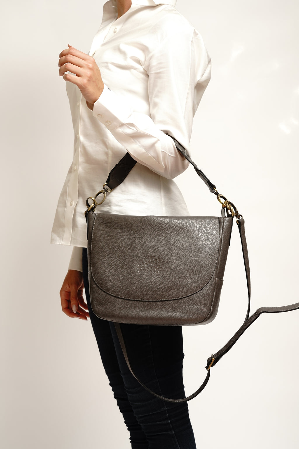 ELEGRA Crossbody Bag Maxi - Gray