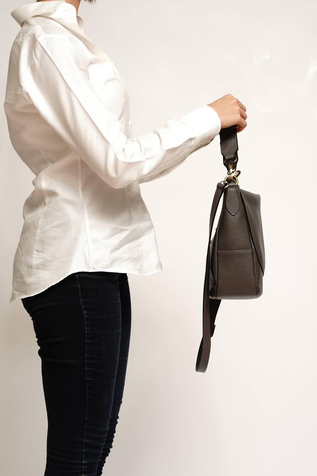ELEGRA Crossbody Bag Maxi - Gray