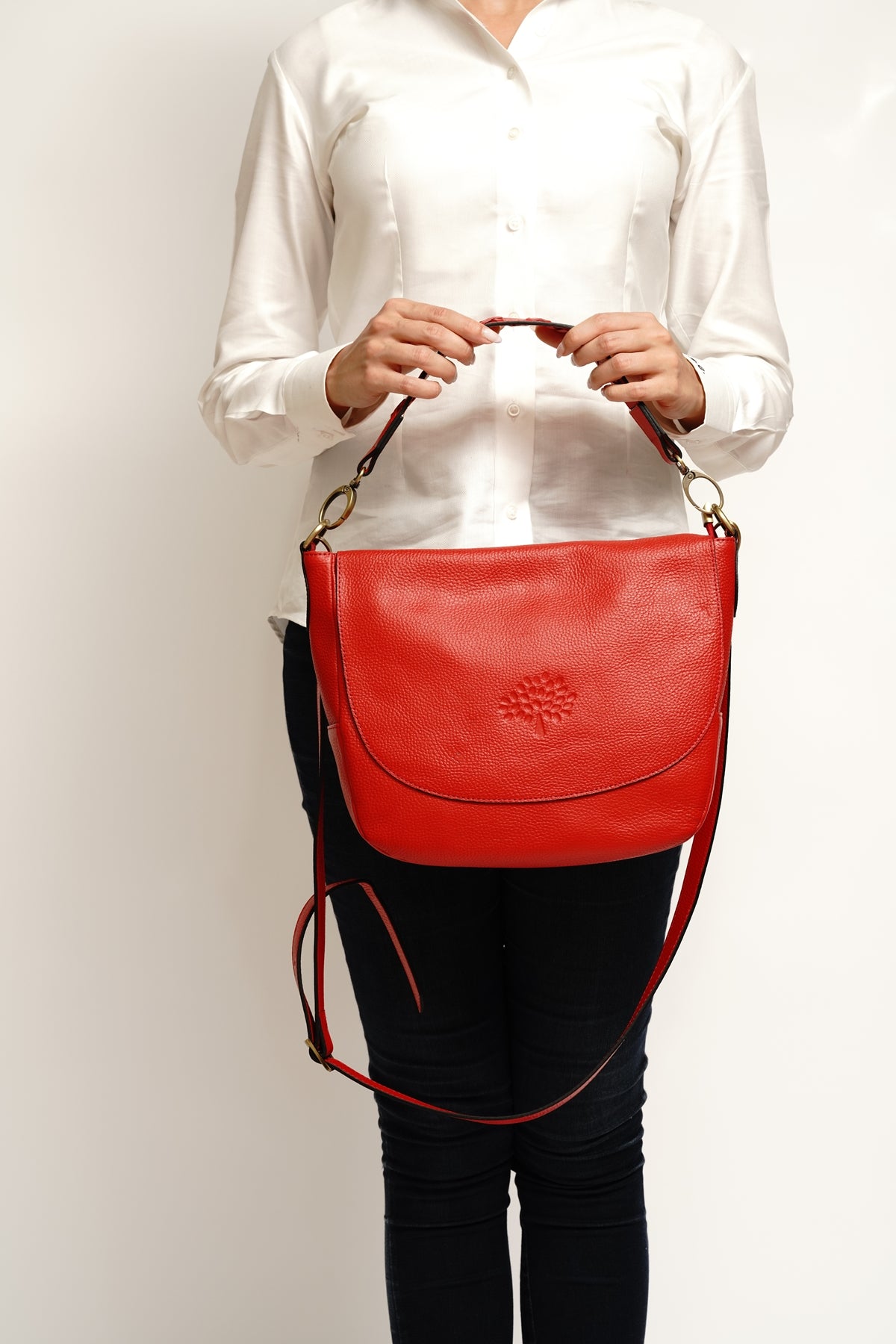 ELEGRA Crossbody Bag Maxi - Red