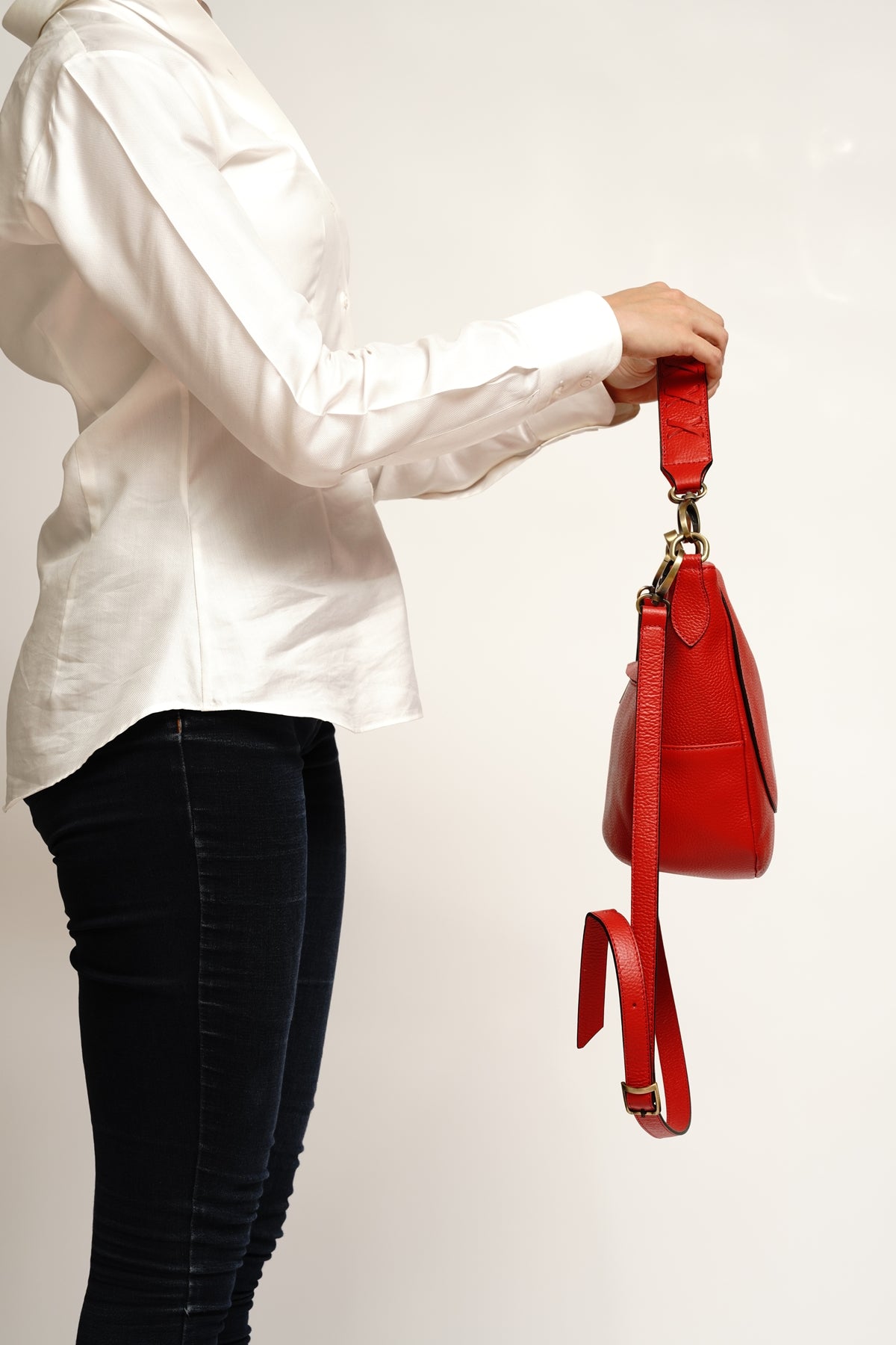 ELEGRA Crossbody Bag Maxi - Red